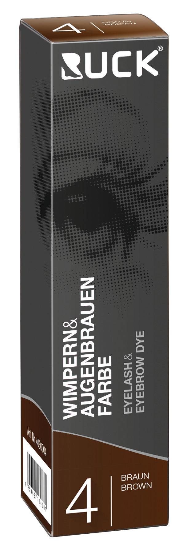 RUCK® Ögonfransfärg - Brun, 15 ml