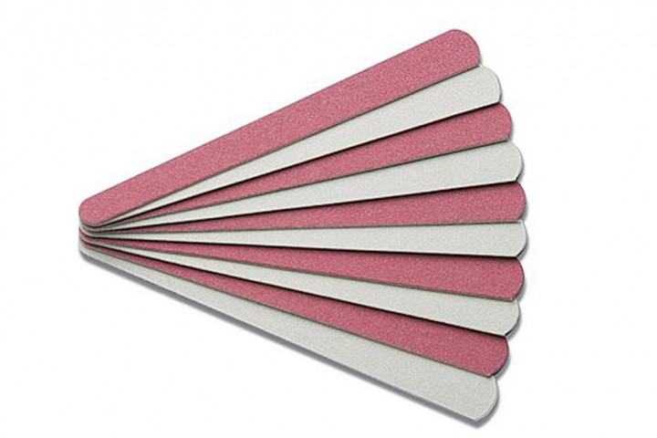 Sandbladfil kort, fin/grov 10-pack