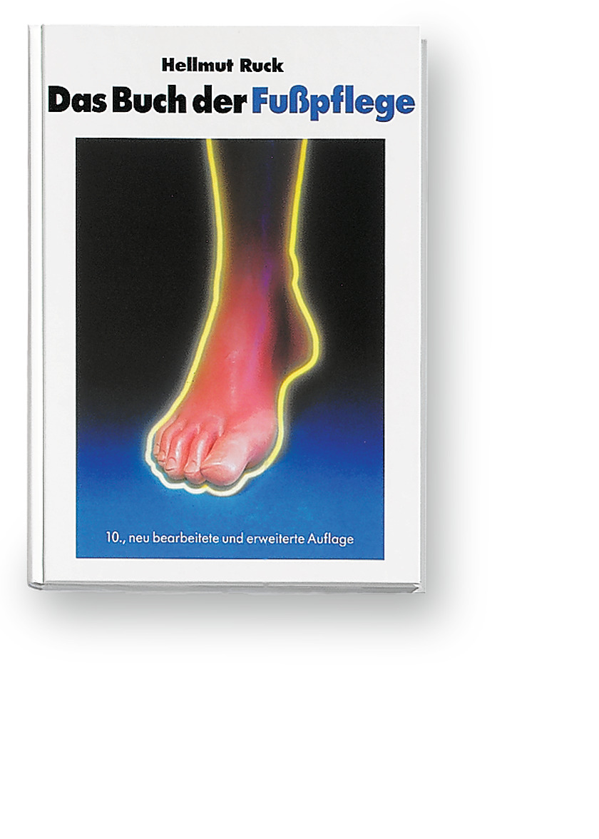 Bok "Das Buch der Fußpflege" av Hellmut Ruck (tysk)