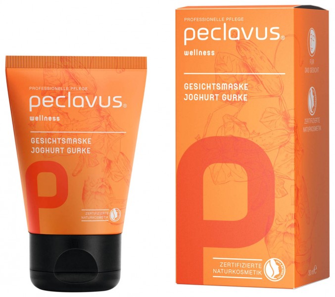 peclavus® wellness Ansiktsmask Yoghurt-Gurka, 30 ml - 3
