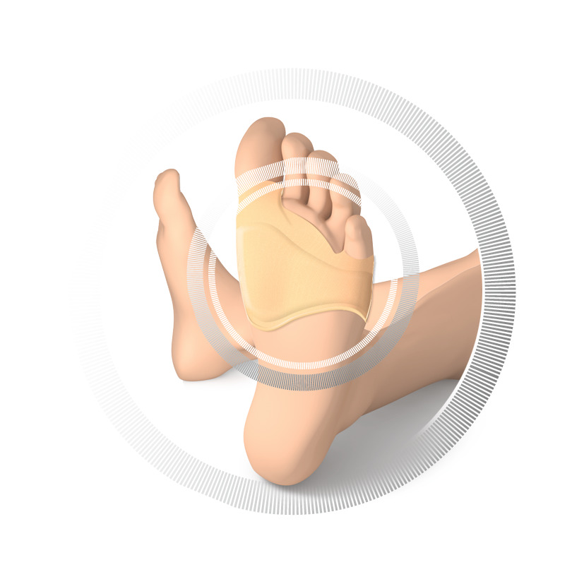 RUCK® AVLASTNING Smartgel Framfotspolster Hallux Valgus, storlek 36-40 (1 st) - 3