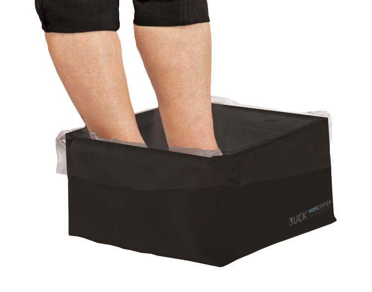 RUCK® MOBIL SYSTEM Fotbadkar vikbar, svart - 5