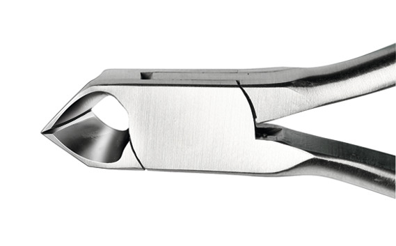 RUCK® INSTRUMENT Mini-nageltång, längd 10 cm, 10 mm halvsidigt skär - 2