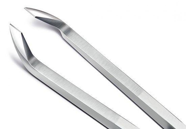 RUCK® INSTRUMENT Hudtång med pincettgrepp 10 cm (skär 3 mm)