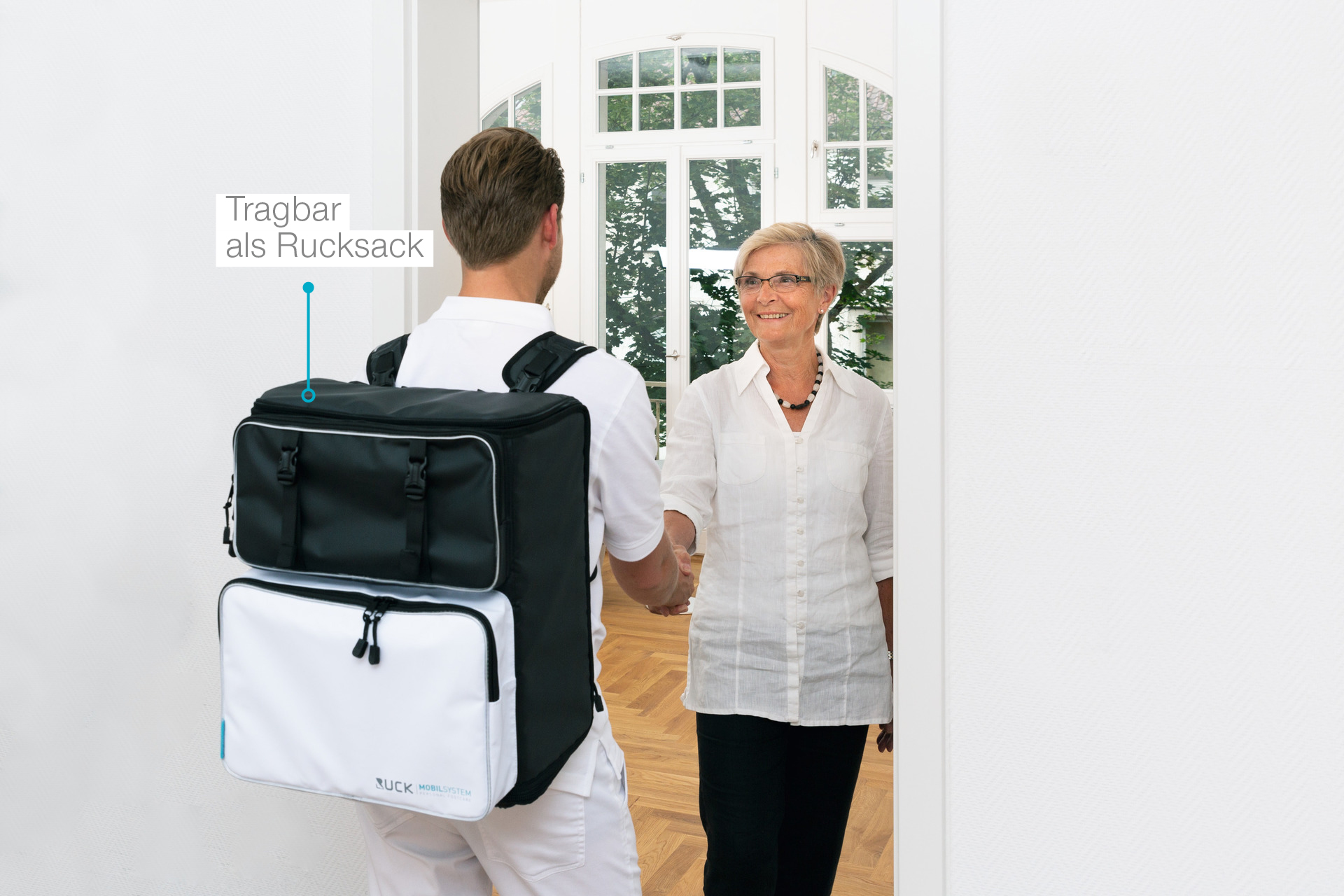 RUCK® MOBIL SYSTEM Teknikväska/ryggsäck (för Podolog Nova) - 14