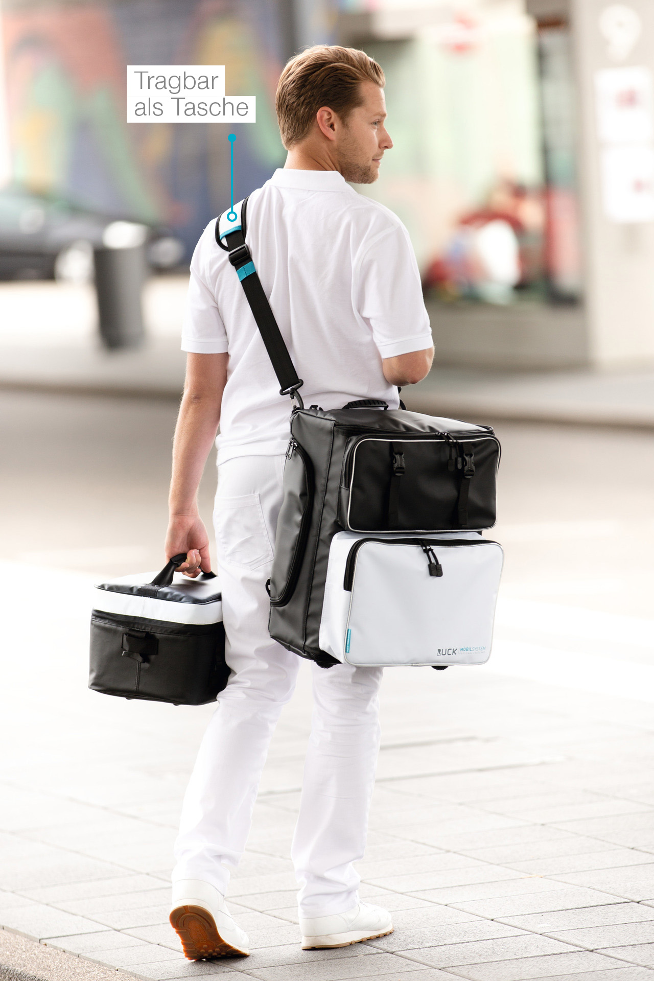 RUCK® MOBIL SYSTEM Teknikväska/ryggsäck (för Podolog Nova) - 17