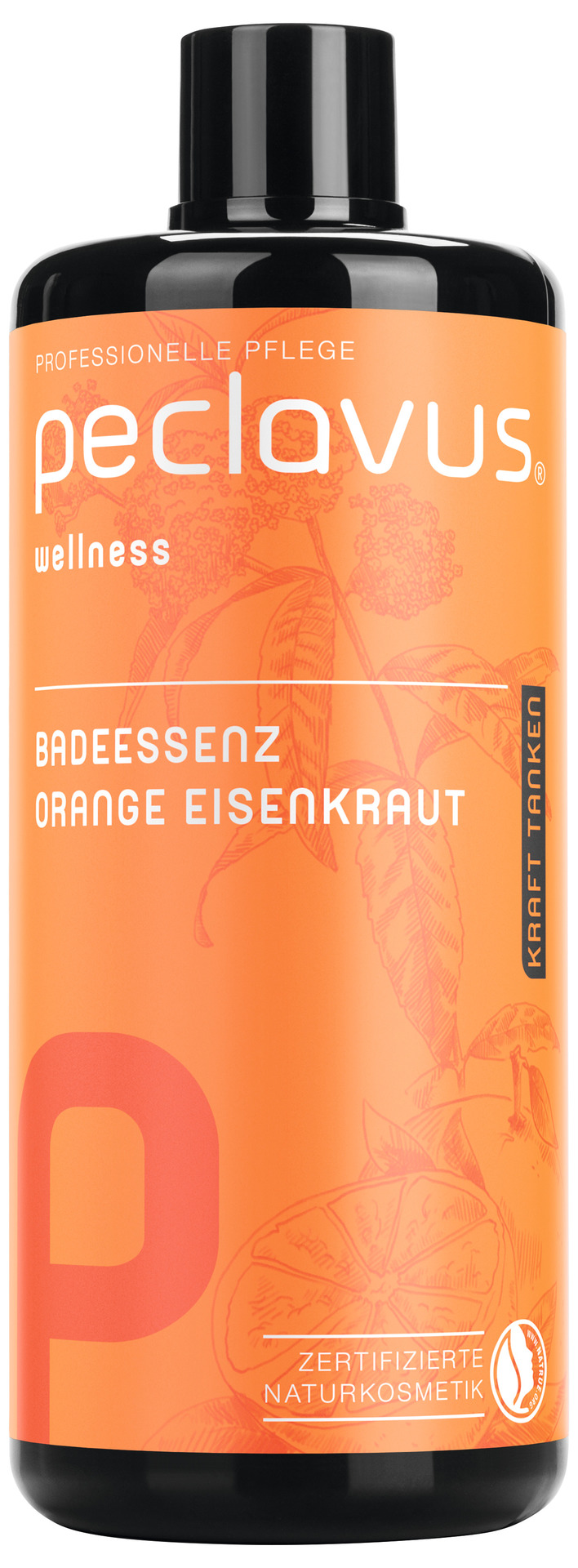 peclavus® wellness Badessens Apelsin-Verbena | Hämta kraft (500 ml) - 2