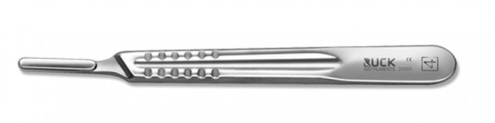 RUCK® INSTRUMENT Skalpell-skaft Nr. 4 13,5 cm, för blad BB518 - BB523