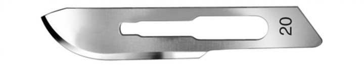 RUCK® Skalpellblad Nr. 20, 100 st