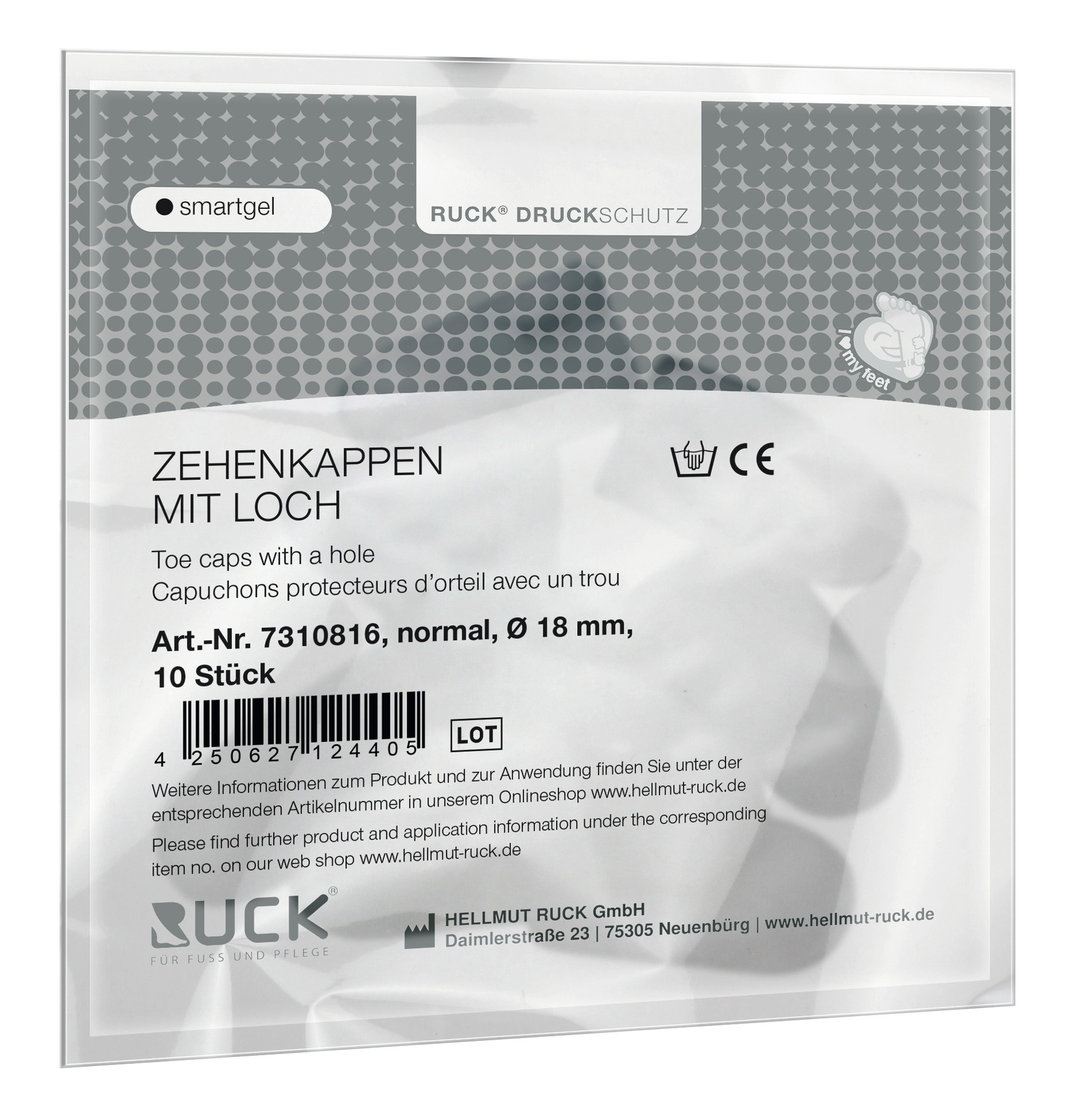 RUCK® AVLASTNING Basic Tåspridare, Storlek 2 (10 st)