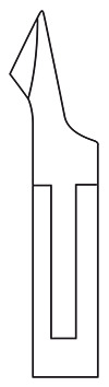 RUCK® INSTRUMENT Hudtång 10 cm (skär 7 mm) - 3
