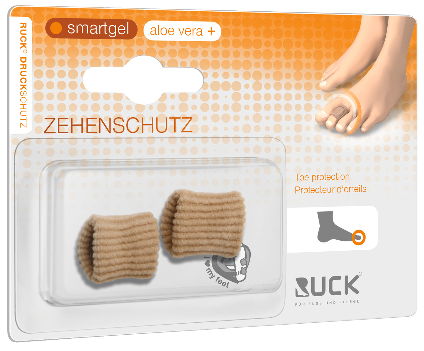 RUCK® AVLASTNING Smartgel, Tåkudde, mini, 2 st