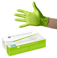RUCK® Nitril Engångshandske, grön (Str. M), 100-pack
