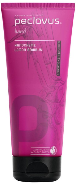 peclavus® hand Handkräm Citron-Bambu | Fuktgivande (200 ml)