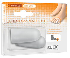 RUCK® AVLASTNING Smartgel, Tåhätta med ventilationshål, normal, 18 mm, 2 st