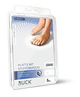 RUCK® AVLASTNING Silikon Platta med tygöverdrag