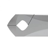 RUCK® INSTRUMENT Trapetsformad Mini-Nageltång, längd 10 cm, 12 mm halvsidigt skär