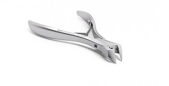 RUCK® INSTRUMENT Trapetsformad Mini-Nageltång, längd 10 cm, 12 mm halvsidigt skär
