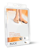 RUCK® AVLASTNING Smartgel, Avlastningsplåster - oval, 2 st