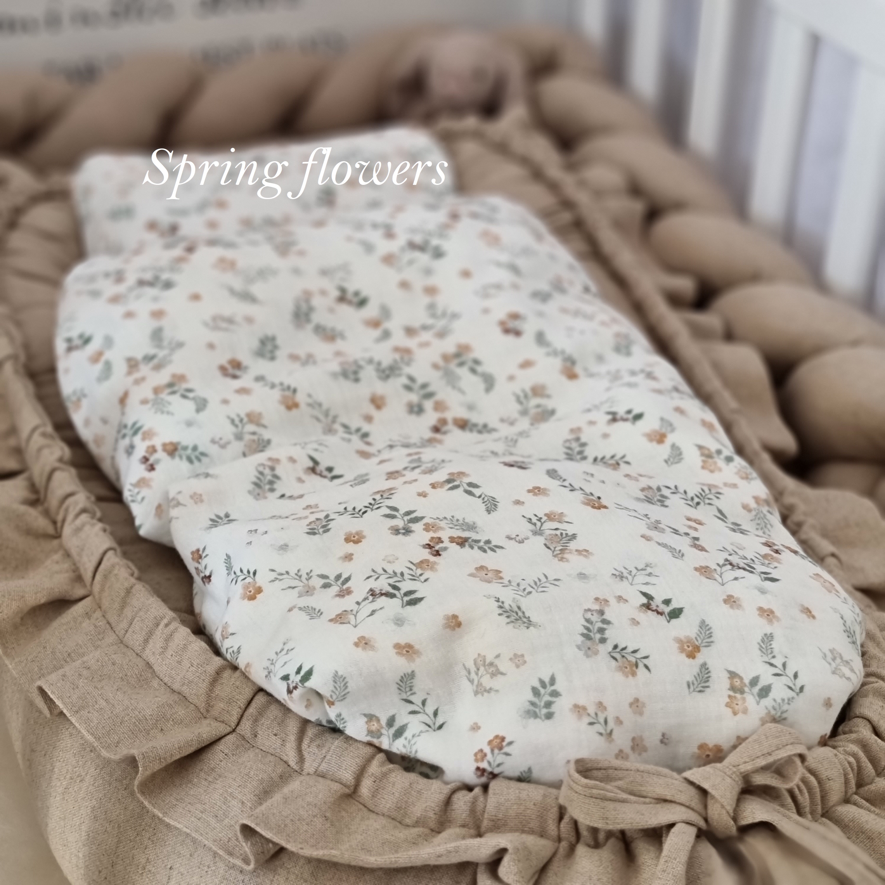 Bäddset till babynest/vagn/vagga - 2