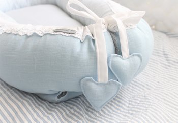 Tyg Elmer babyblå linne