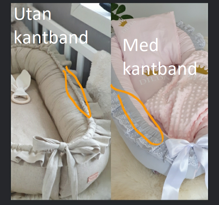 Tyg utsida Bella grå sammet - 17