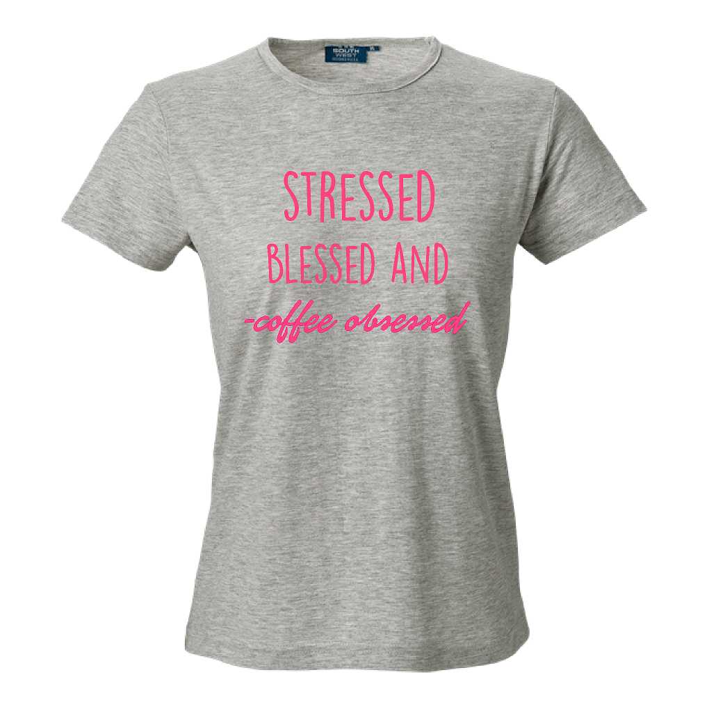 T-shirt Coffee obsessed