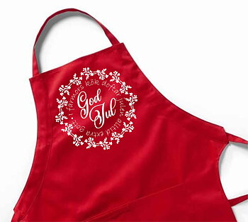 4: Förkläde God jul