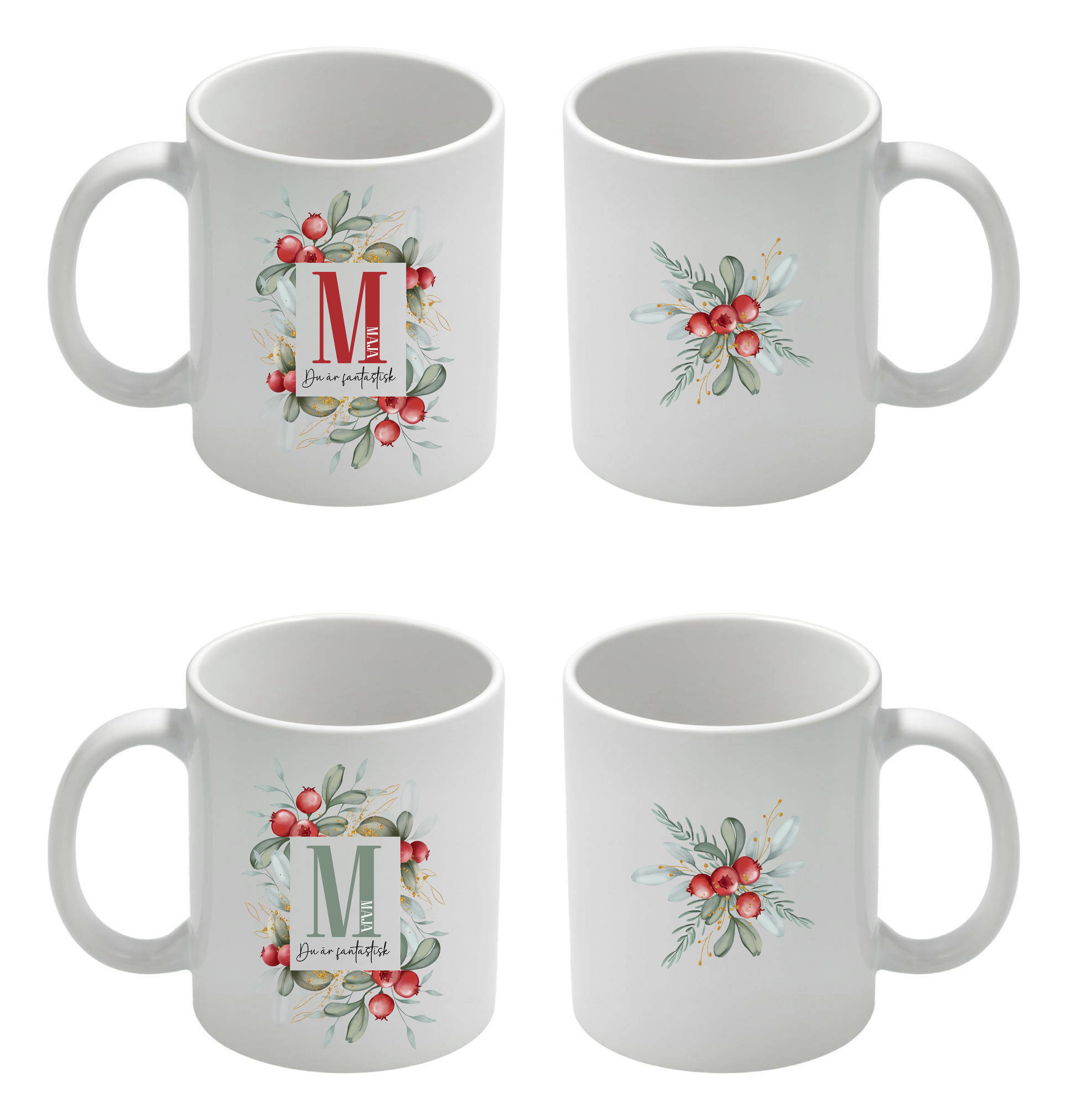 Mugg - Jul - Tranbär 1 - 2