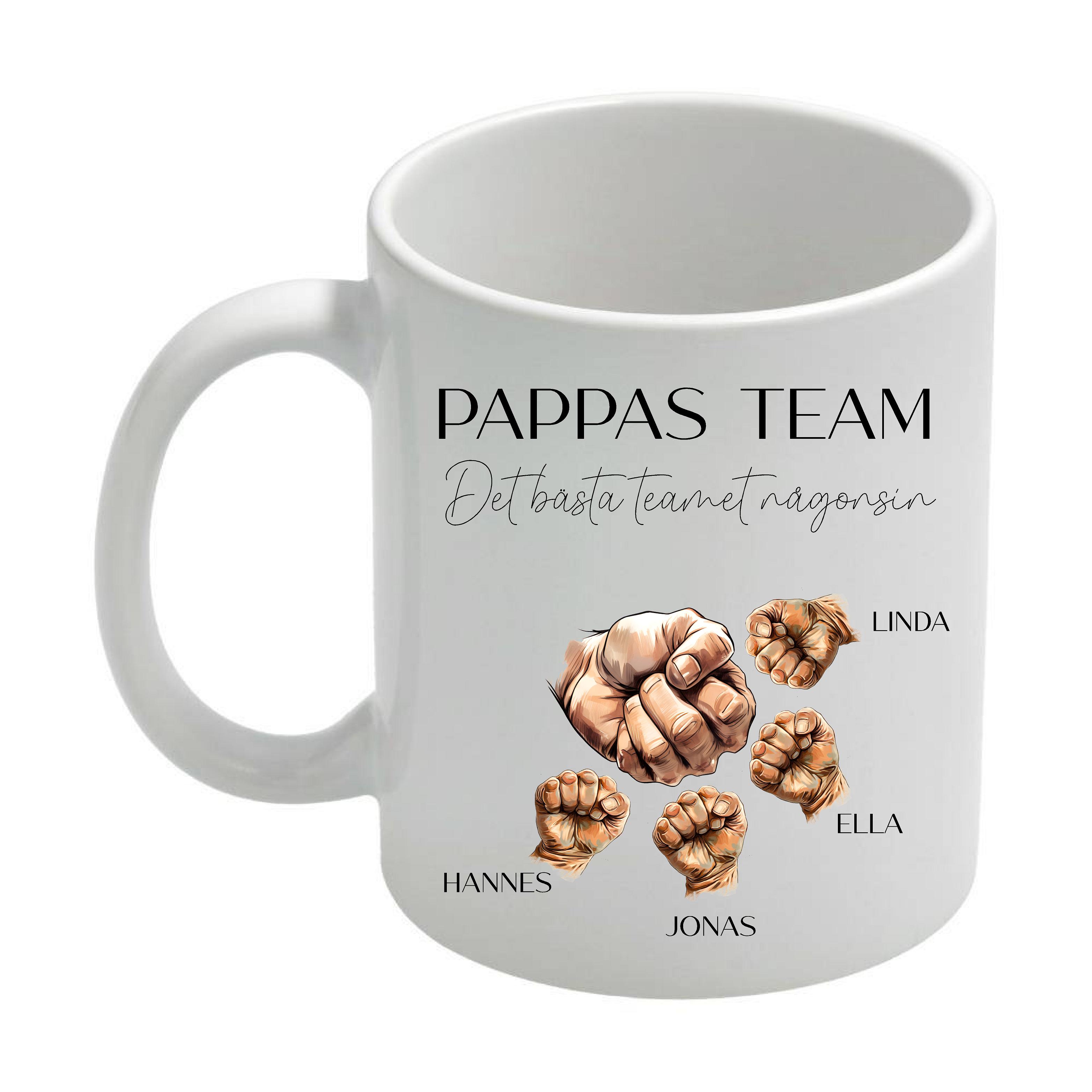 Mugg - Fars dag - Händer