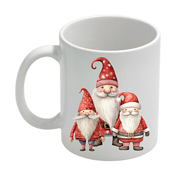 Mugg - Jul - Julkulor tomtar