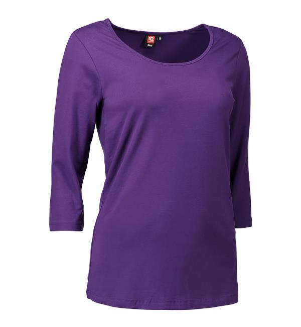T-shirt 0591 stretch 3/4-arm DAM - flera färger  - 4