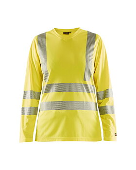 T-shirt varsel långarm UV-skydd DAM kl 2- kl 3 - 3485 - flera färger