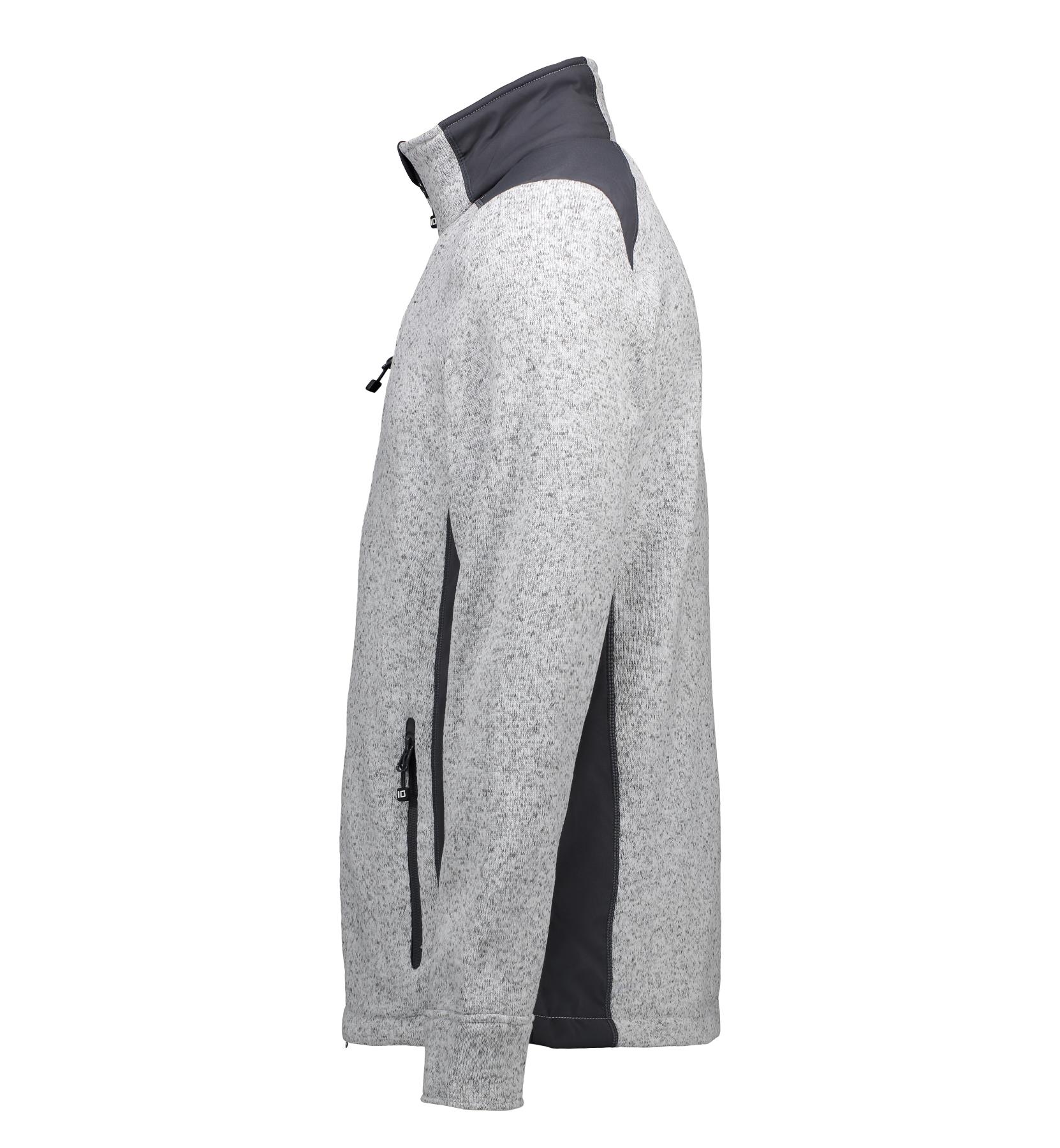 Stickad fleececardigan 0850 - flera färger - 3