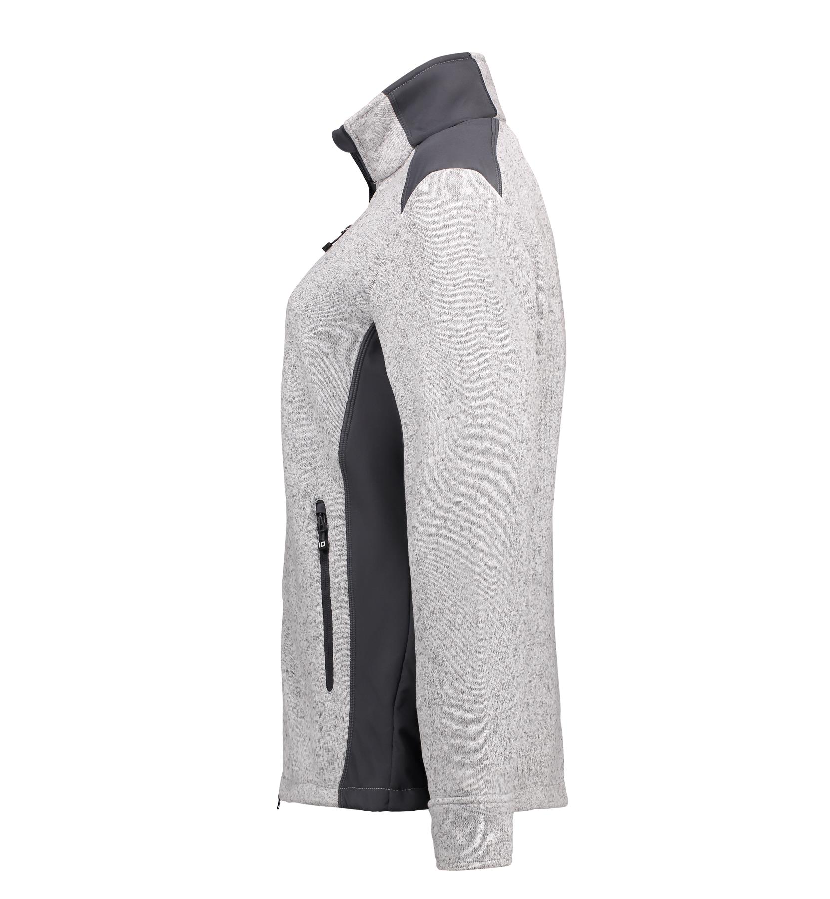 Stickad fleececardigan 0851 DAM - flera färger - 3