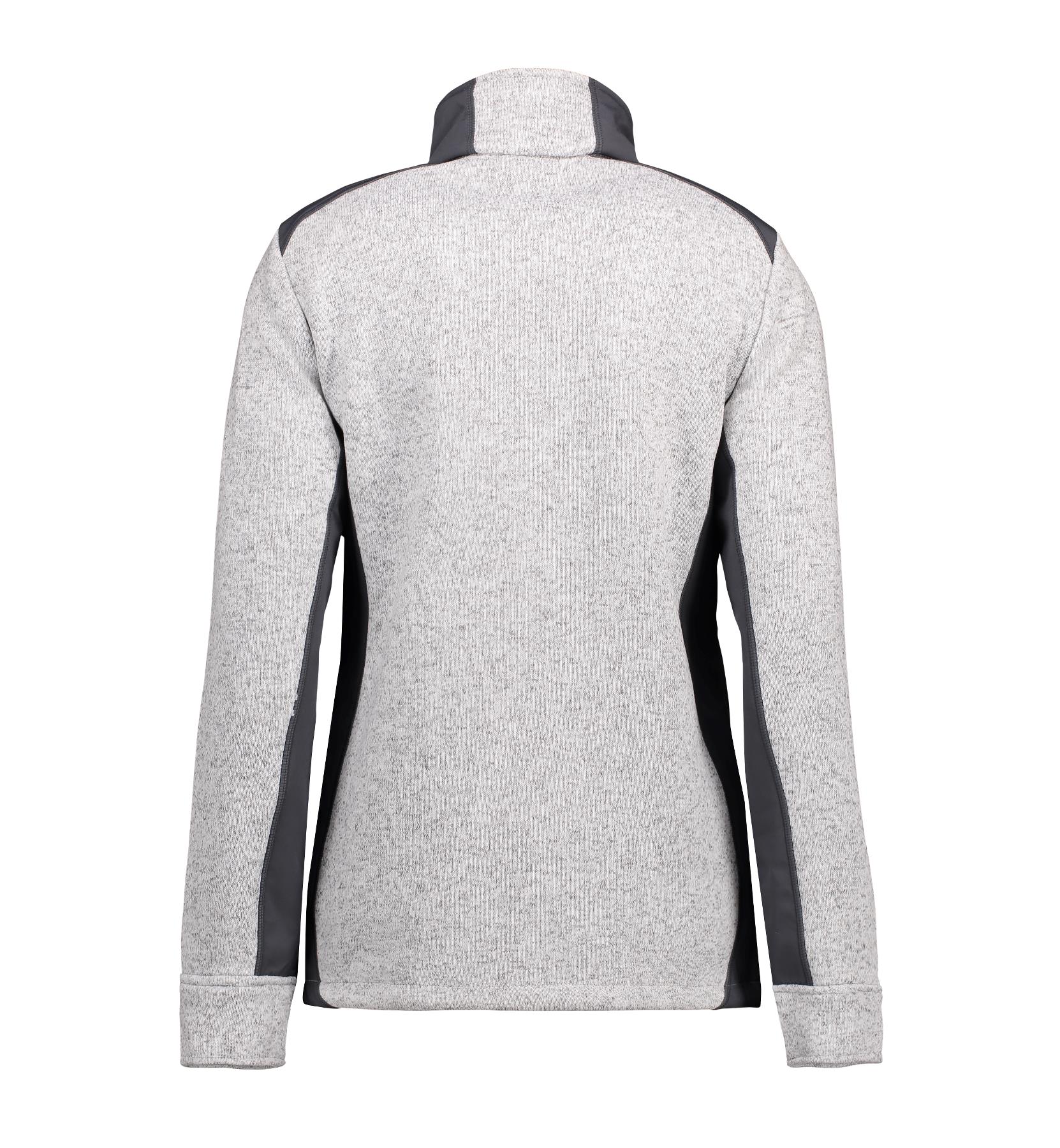 Stickad fleececardigan 0851 DAM - flera färger - 2