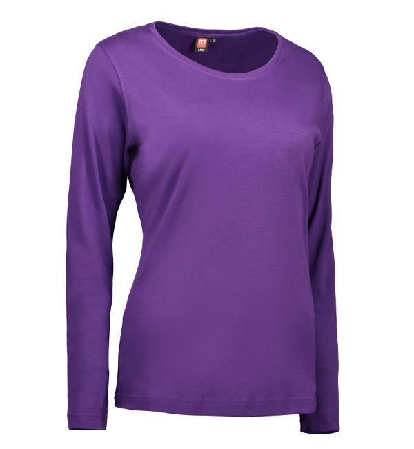 T-shirt 0509 interlock långarmad DAM -flera färger - 10