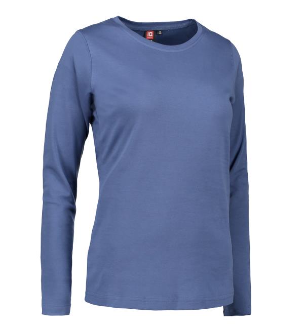 T-shirt 0509 interlock långarmad DAM -flera färger