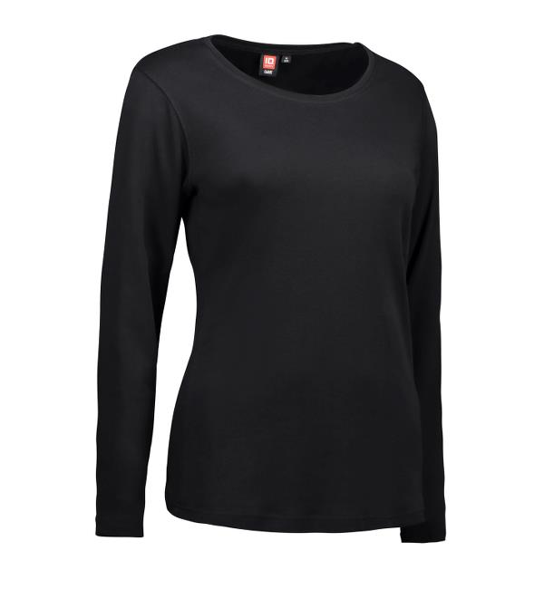 T-shirt 0509 interlock långarmad DAM -flera färger - 4