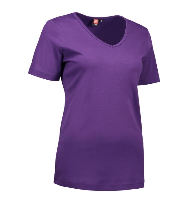 T-shirt 0506 interlock V-ringad DAM - flera färger - 10