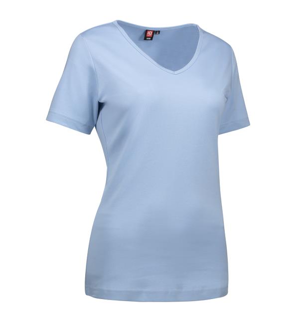 T-shirt 0506 interlock V-ringad DAM - flera färger - 9