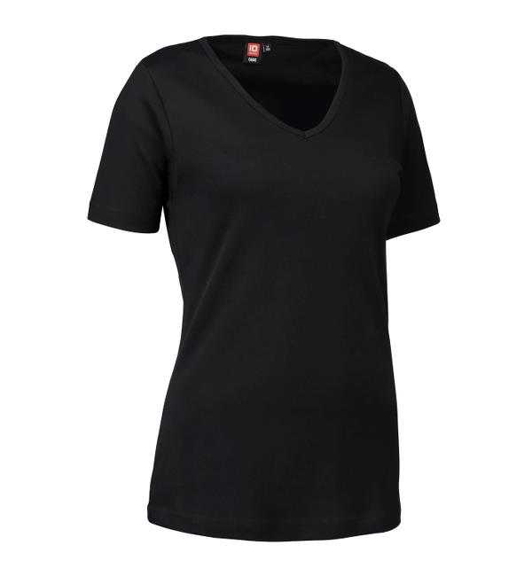 T-shirt 0506 interlock V-ringad DAM - flera färger - 4