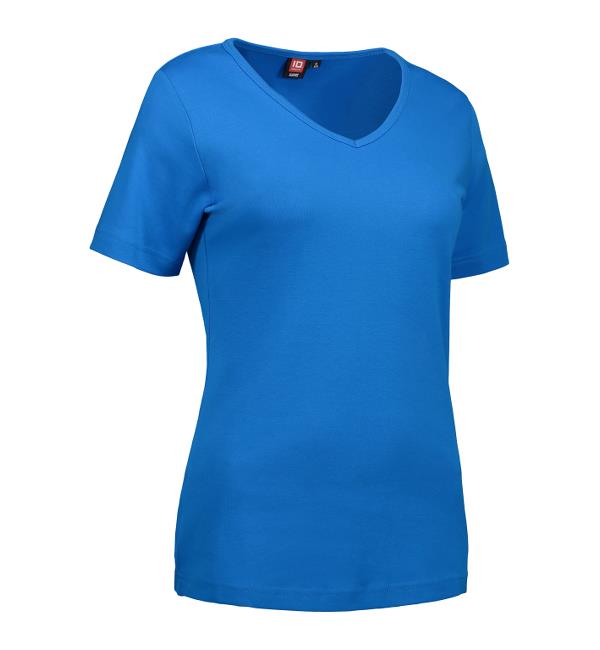 T-shirt 0506 interlock V-ringad DAM - flera färger - 6