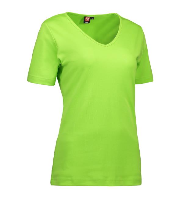 T-shirt 0506 interlock V-ringad DAM - flera färger - 5