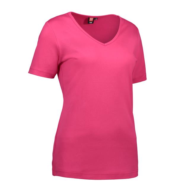 T-shirt 0506 interlock V-ringad DAM - flera färger - 11