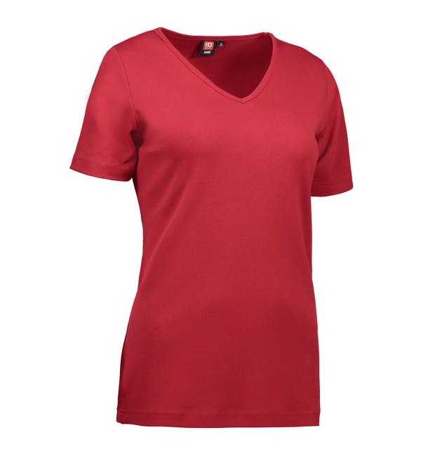 T-shirt 0506 interlock V-ringad DAM - flera färger - 7