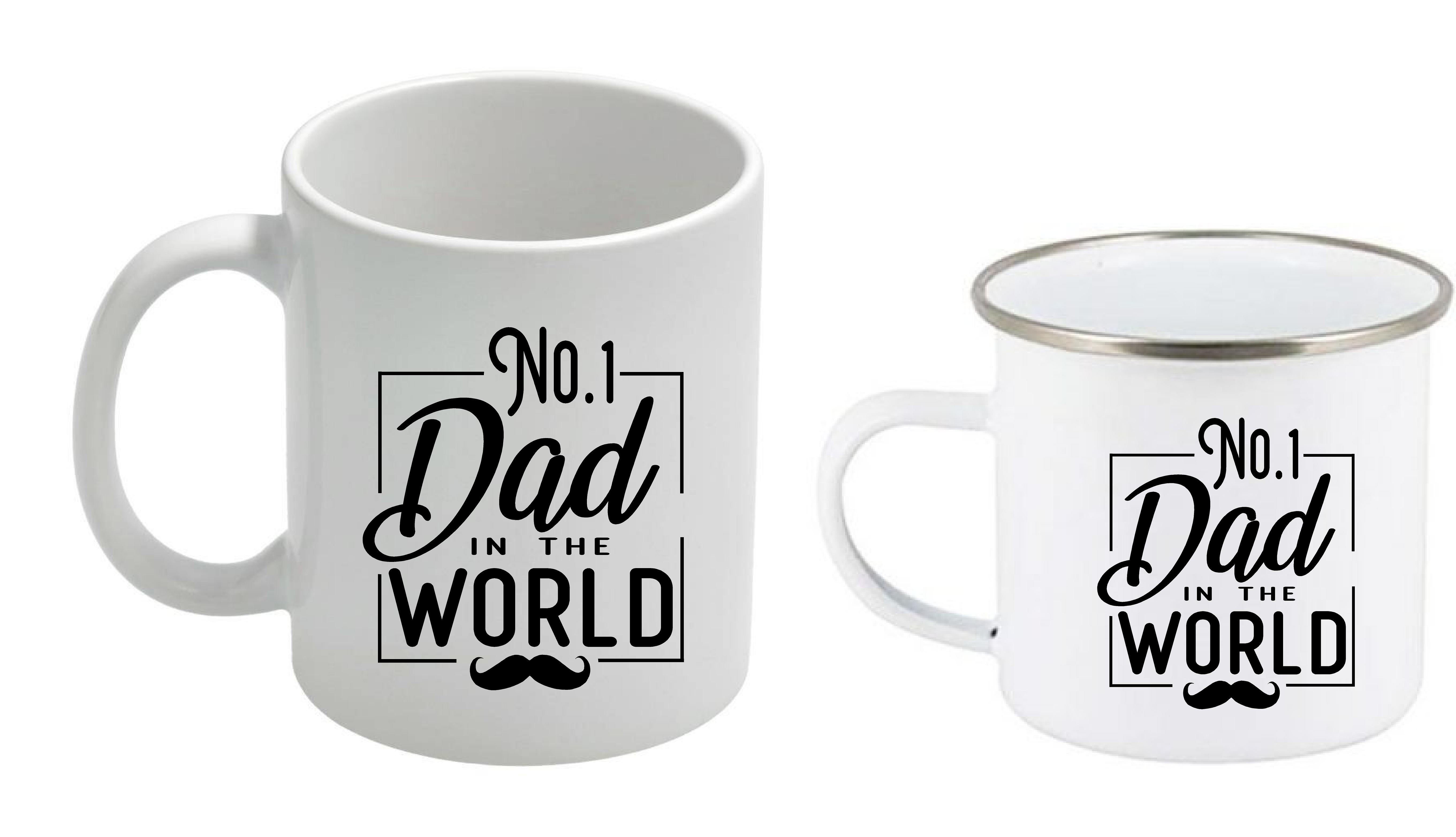 Mugg - Fars dag - No 1 Dad - 2