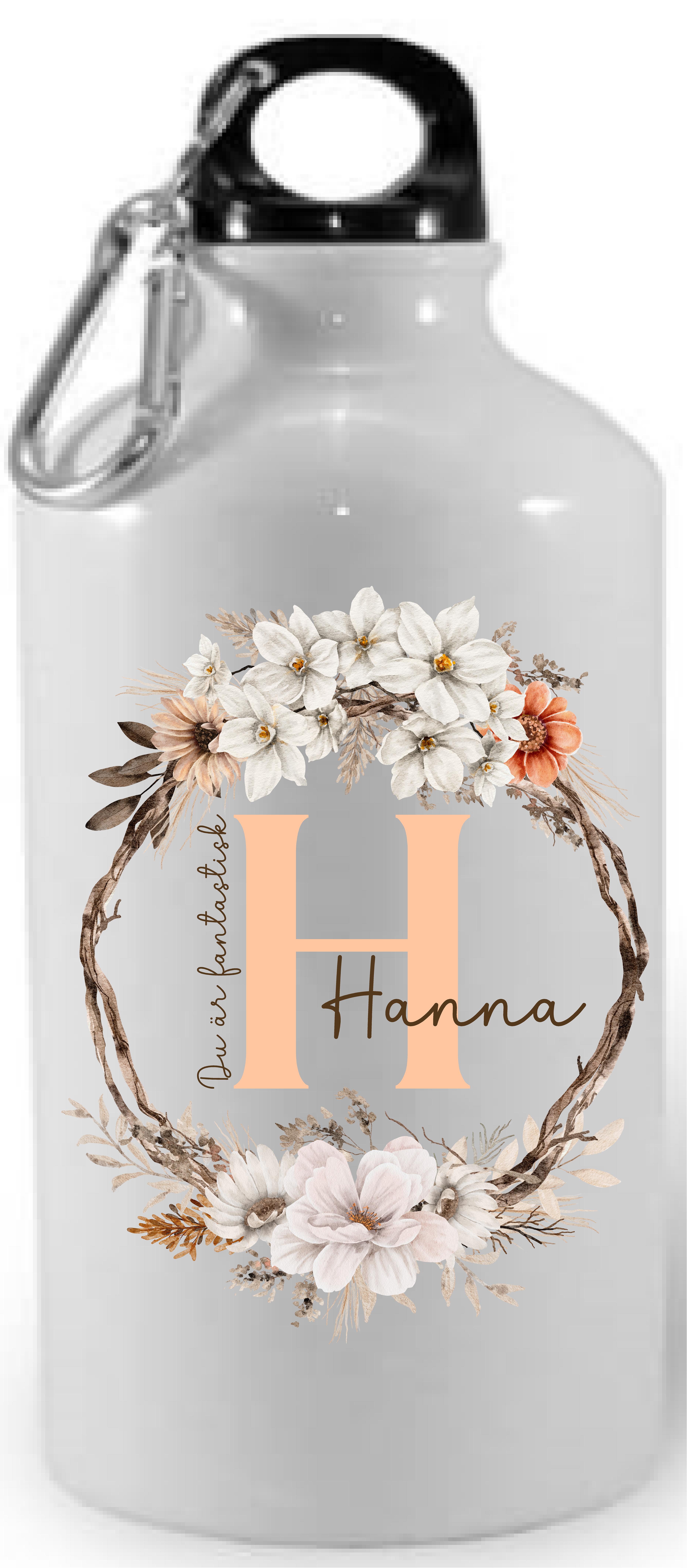 Vattenflaska - Höst - Höstblomma 1