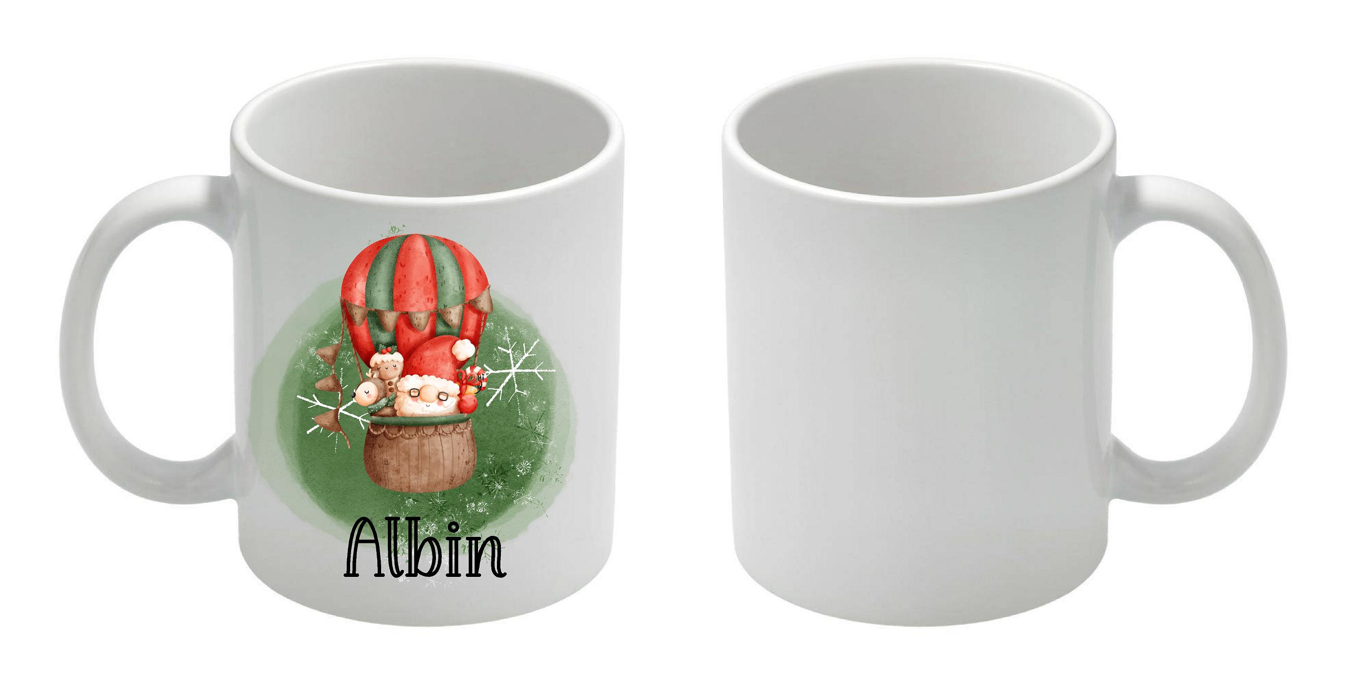 Mugg - Jul - Gnome luftballong - 2