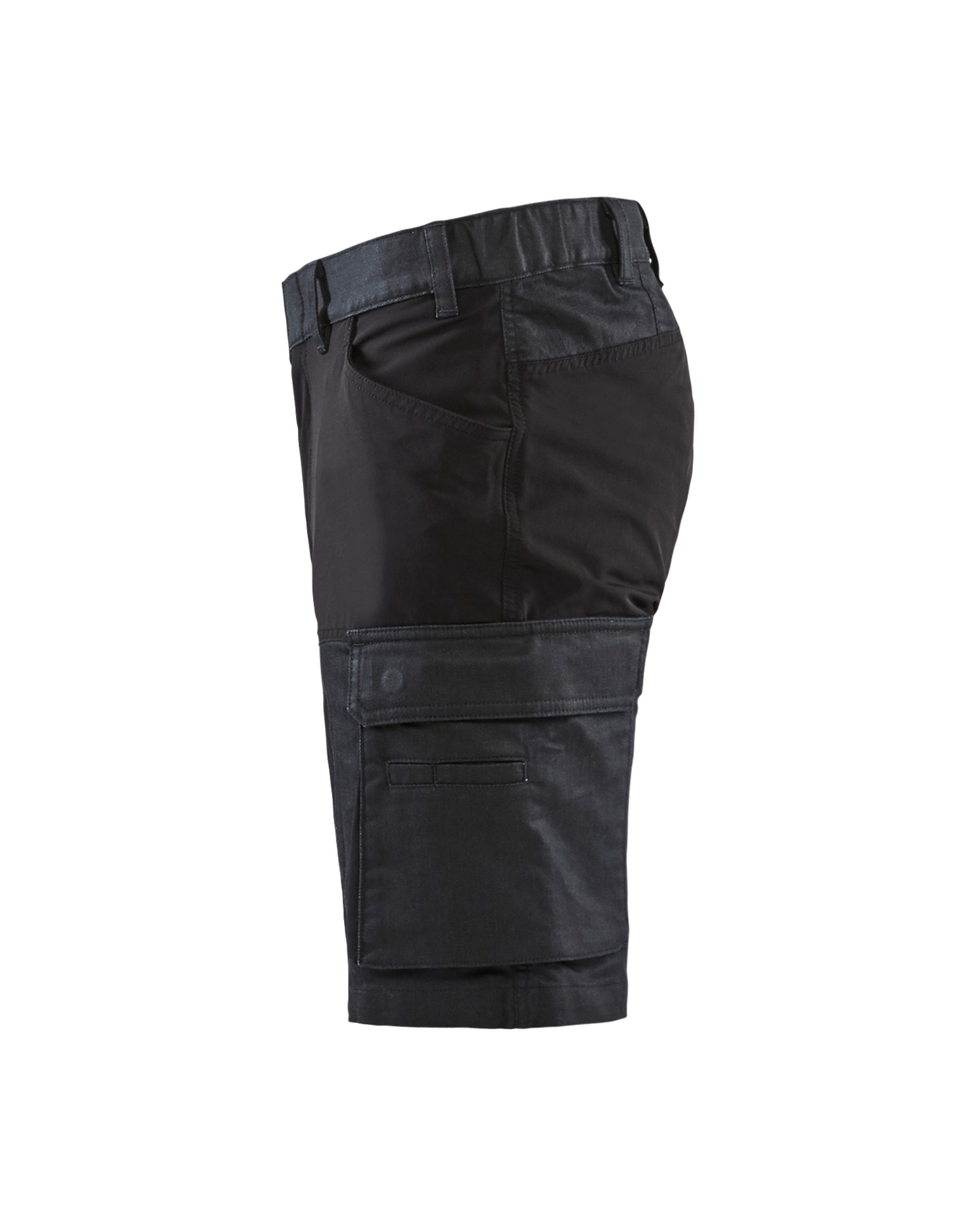 Serviceshorts med denimstretch - 2